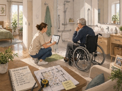 Évaluation et aménagement du domicile chez la personne en situation de handicap