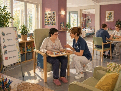 L’ergothérapie en maison d’accueil spécialisée (MAS)