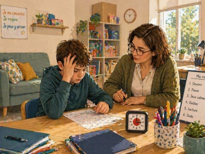 Trouble du déficit de l’attention avec ou sans hyperactivité (TDAH)