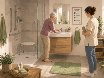 Adapter une salle de bain pour une personne âgée